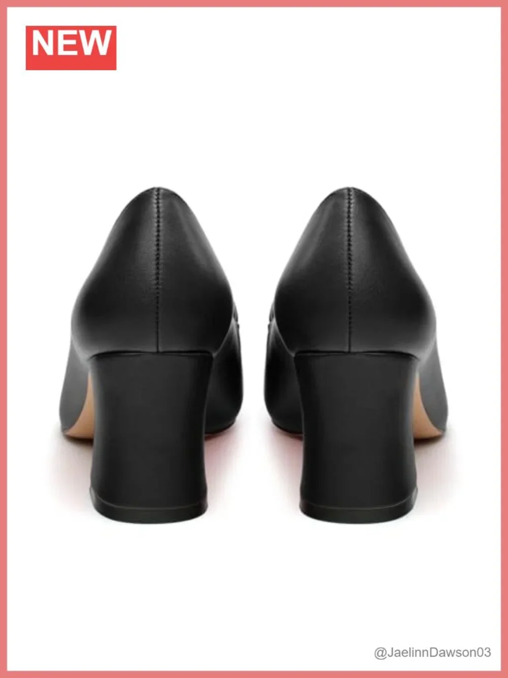 Chunky Block High Heel Square Toe Slip-on Loafers Dress Work Party Shoes